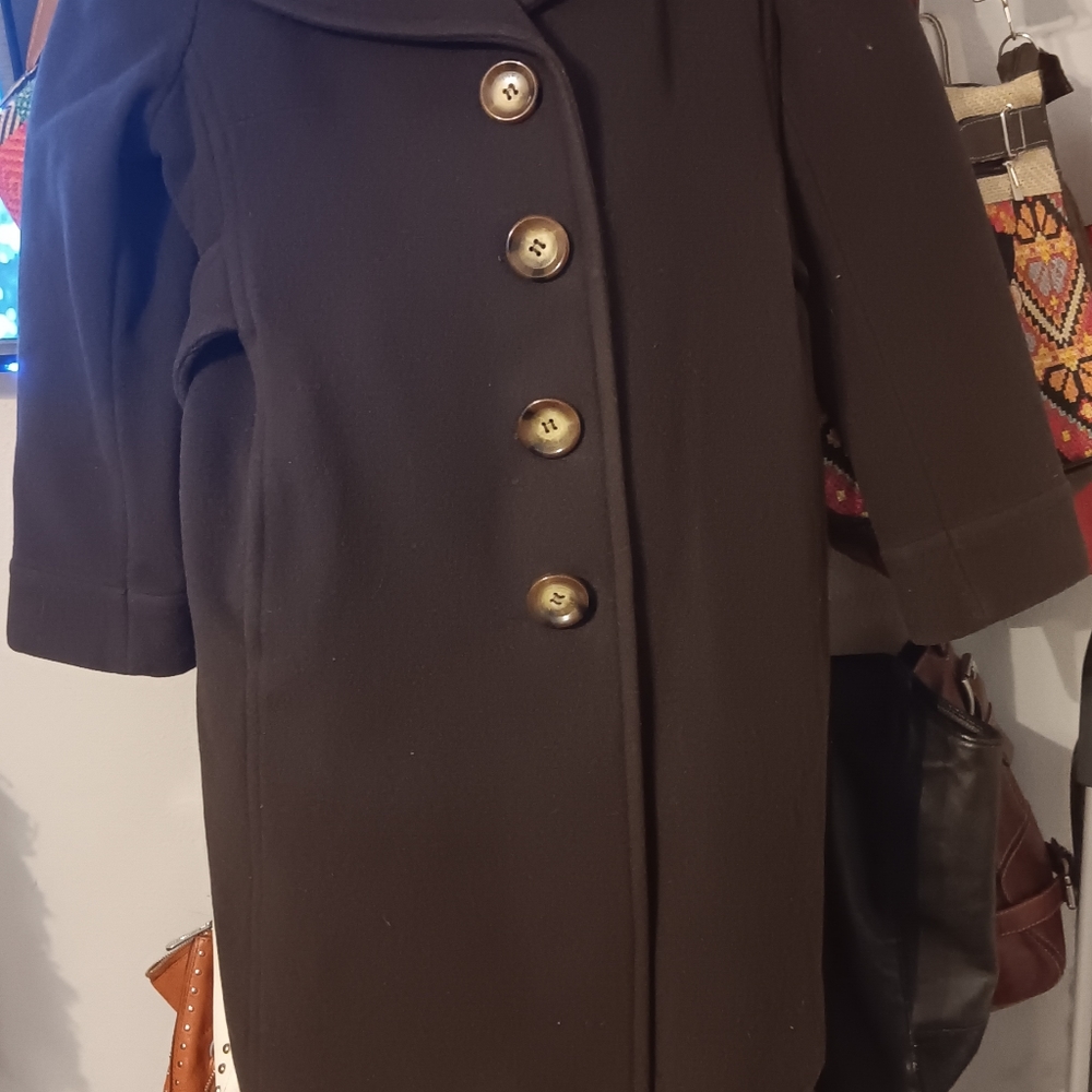 Michael Kors lambwool coat brown